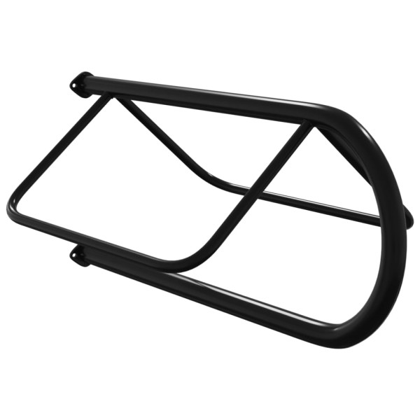 Suporte para selas de parede ferro preto M 2