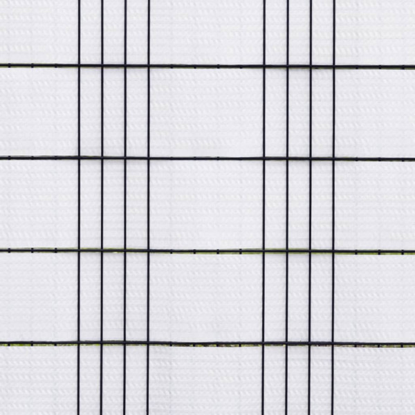 Toldos para balcón 5 uds ratán sintético blanco 255x19 cm M 5