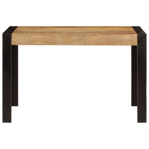 Mesa de comedor madera maciza de mango 120x60x76 cm H