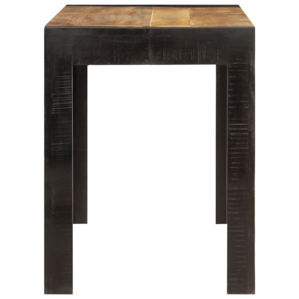 Mesa de comedor madera maciza de mango 120x60x76 cm M 3