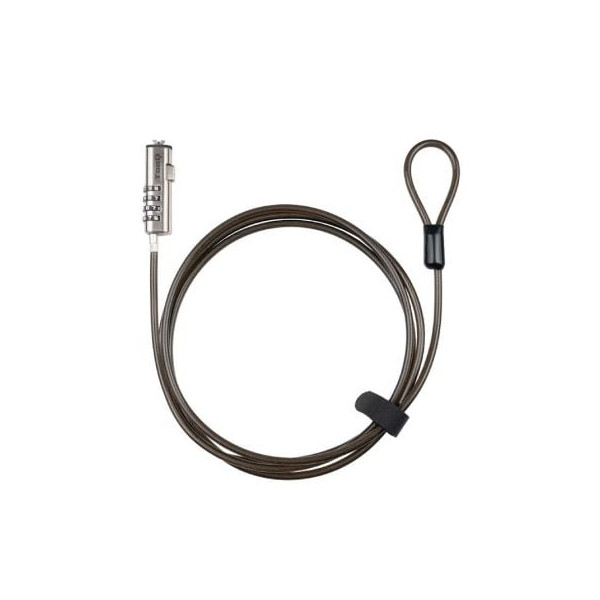 Cable de seguridad TooQ 1.5m TQCLKC0035-G 1.5m gris D
