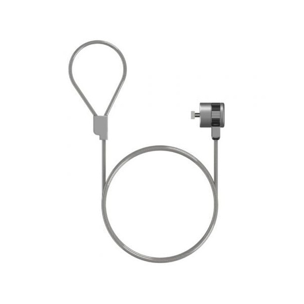 Cable de seguridad Aisens 1.5m ASLK-D40K02-SL plata D