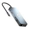 Docking usb tipo-c leotec leds03/ 3xusb/ 1xusb tipo-c pd/ 1xhdmi 4k/ 1 xdisplayport/ 1xvga/ 1xaudio/ 1xrj45/ 1xlector tarjetas 3