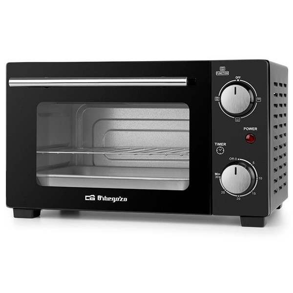 Horno de sobremesa orbegozo ho 985/ 800w/ capacidad 10l/ negro M 4