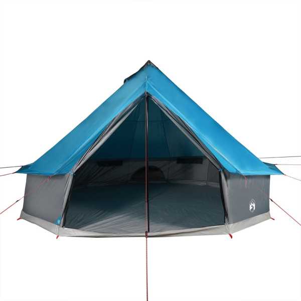 Tenda familiar tipi para 6 pessoas impermeável azul M 4