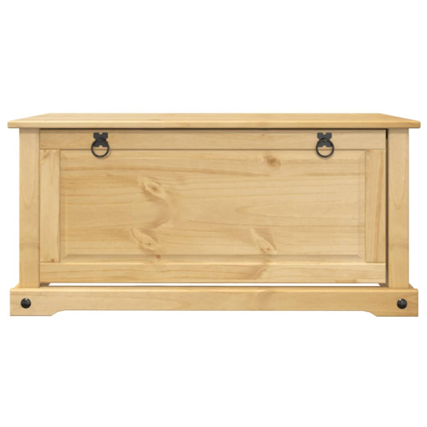Mueble zapatero Corona madera maciza de pino 99x32x47 cm M 4