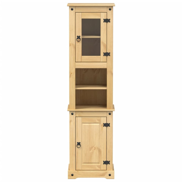 Armario de baño «Corona» madera maciza de pino 50x40x185 cm M 4
