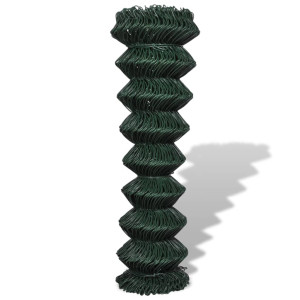 Cerca de arame 1.5x15 m aço verde H