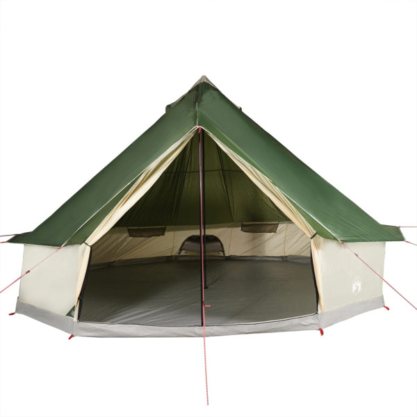 Tienda de campaña familiar tipi 6 personas impermeable verde M 4