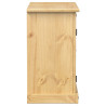 Mueble de lavabo de baño Corona madera maciza pino 73x33x60 cm 5