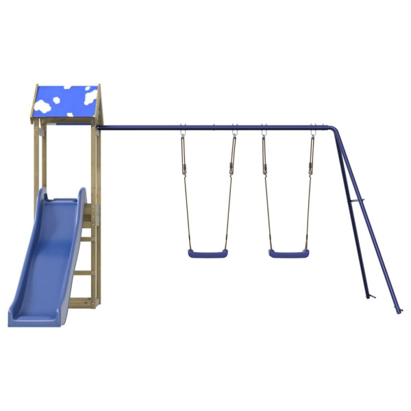 Parque infantil de exterior madera de pino impregnada M 3