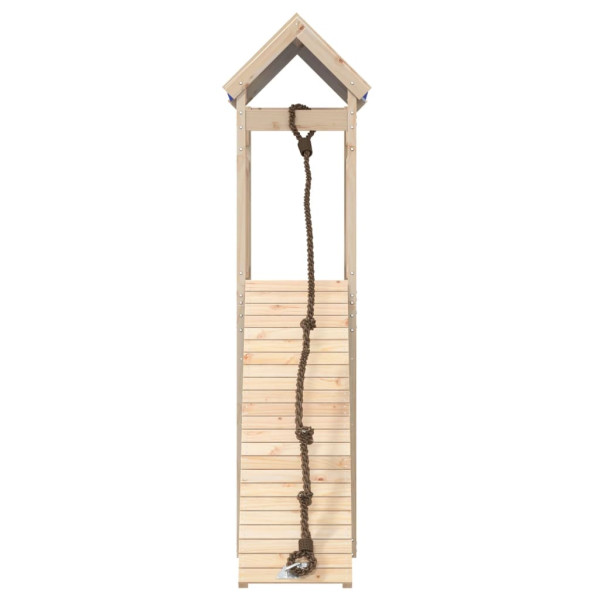 Parque infantil de exterior de madera maciza de pino M 3