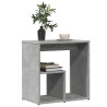 Mesa auxiliar 2 uds madera ingeniería gris hormigón 50x30x50 cm 4