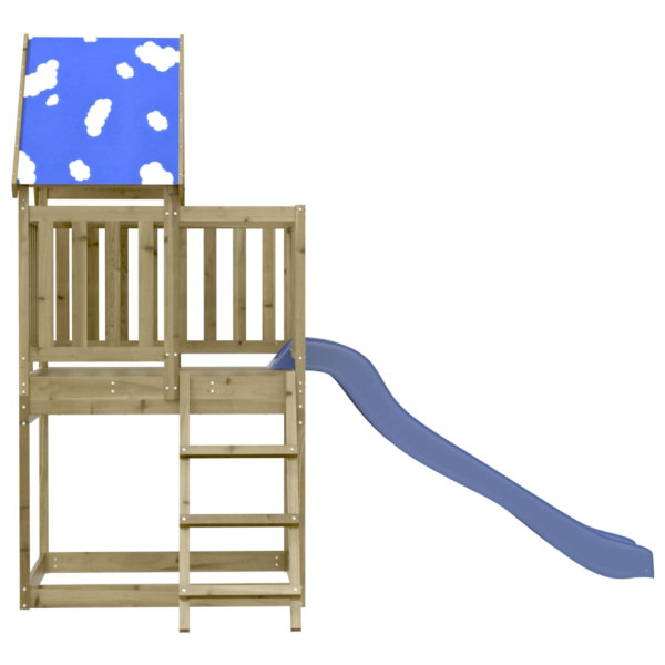 Parque infantil de exterior madera de pino impregnada M 5