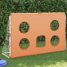 Baliza de futebol infantil com alvos e bola 182x62x118 cm 1