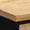 Mesa escritorio madera maciza de mango 110x50x76 cm 2