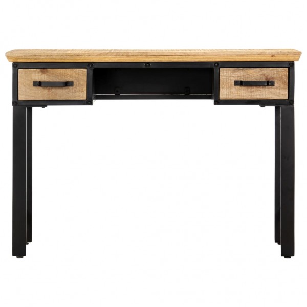 Mesa escritorio madera maciza de mango 110x50x76 cm M 3