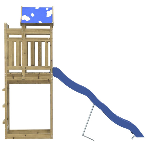 Parque infantil de exterior madera de pino impregnada M 5