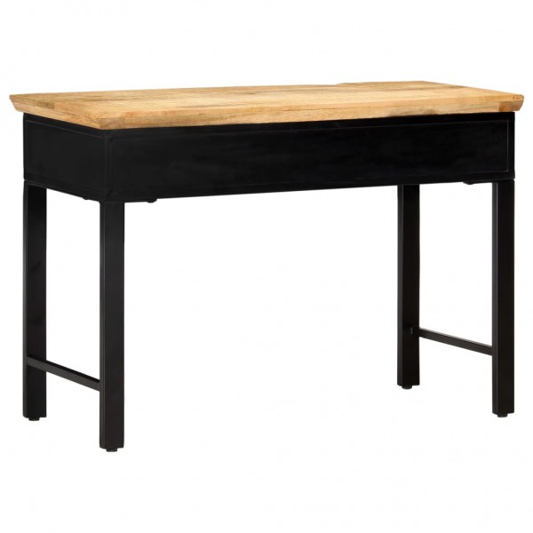 Mesa escritorio madera maciza de mango 110x50x76 cm M 4