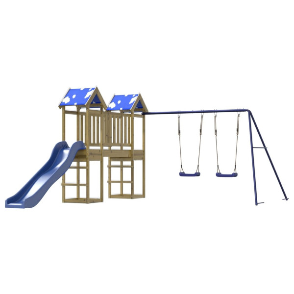 Parque infantil exterior madeira de pinho impregnada M 4