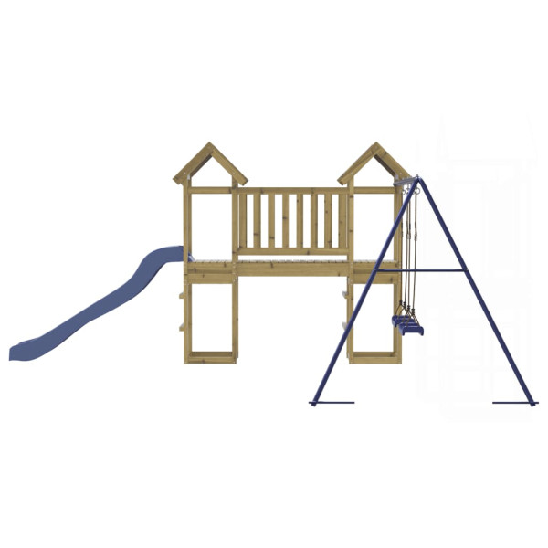 Parque infantil de exterior madera de pino impregnada M 5