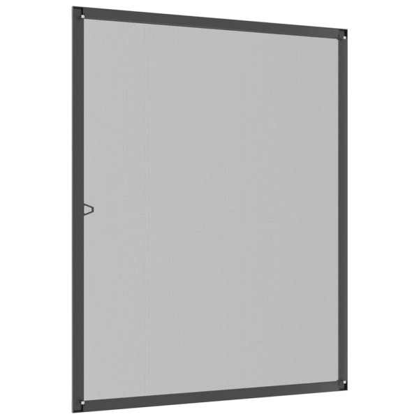 Tela anti-insetos para janelas 100x120 cm antracite M 4