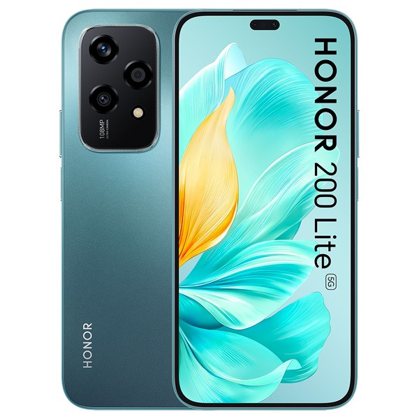 Honor 200 Lite 5G dual sim 8GB RAM 256GB azul cian D