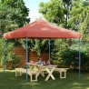 Tienda de fiesta plegable Pop-Up terracota 292x292x315 cm 1