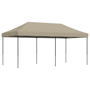 Tienda de fiesta plegable Pop-Up taupe 580x292x315 cm H