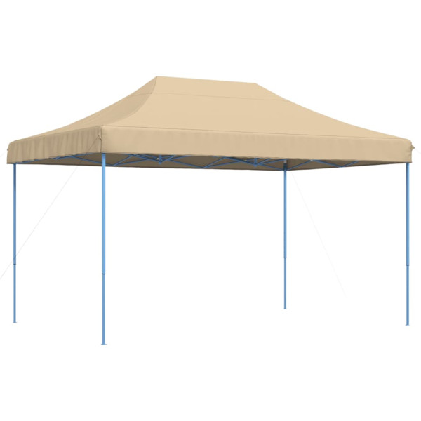Tienda de fiesta plegable Pop-Up beige 440x292x315 cm M 2
