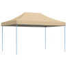 Tienda de fiesta plegable Pop-Up beige 440x292x315 cm 2