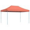 Tenda para festas pop-up dobrável 440x292x315 cm terracotta 2