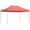 Tenda para festas pop-up dobrável 440x292x315 cm terracotta 5