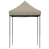 Tienda de fiesta plegable Pop-Up taupe 200x200x306 cm 4