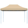 Tienda de fiesta plegable Pop-Up beige 410x279x315 cm 3