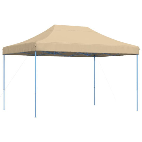 Tienda de fiesta plegable Pop-Up beige 410x279x315 cm M 5