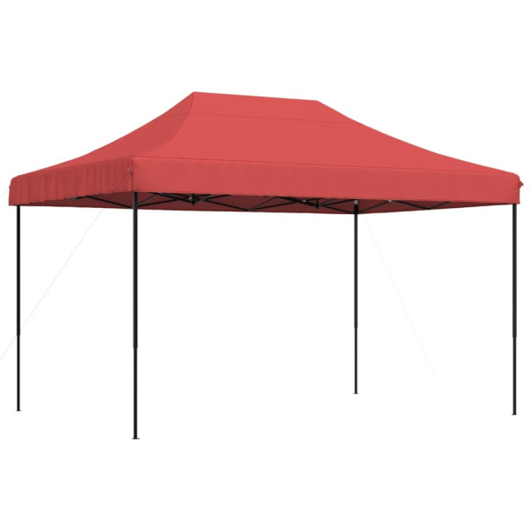 Tenda para festas pop-up dobrável 410x279x315 cm bordô M 2
