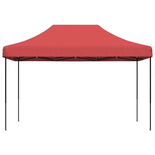 Tenda para festas pop-up dobrável 410x279x315 cm bordô M 3