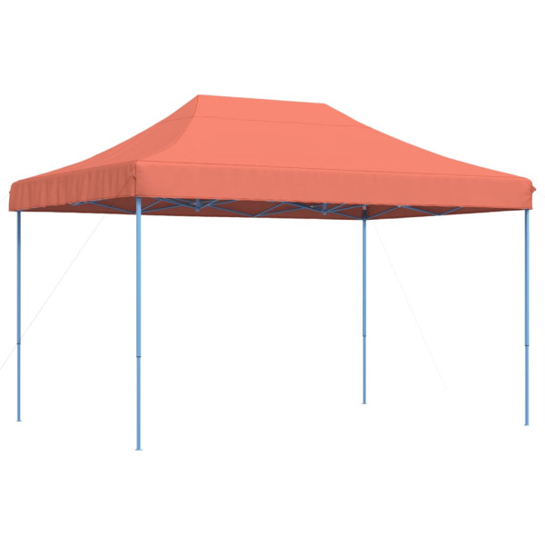 Tenda para festas pop-up dobrável 410x279x315 cm terracotta M 2