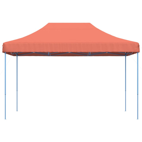 Tienda de fiesta plegable Pop-Up terracota 410x279x315 cm M 3