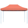 Tienda de fiesta plegable Pop-Up terracota 410x279x315 cm 3