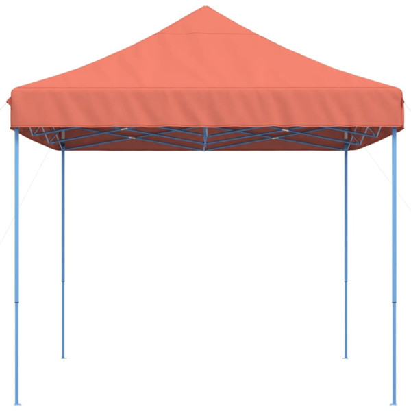 Tenda para festas pop-up dobrável 410x279x315 cm terracotta M 4