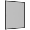Mosquitera para ventanas gris antracita 80x100 cm 4