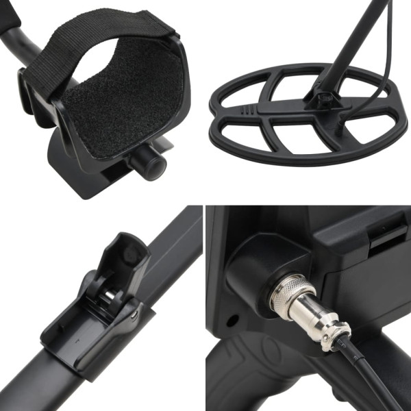 Detetor de metais ecrã LCD profundidade de pesquisa 20 cm M 5
