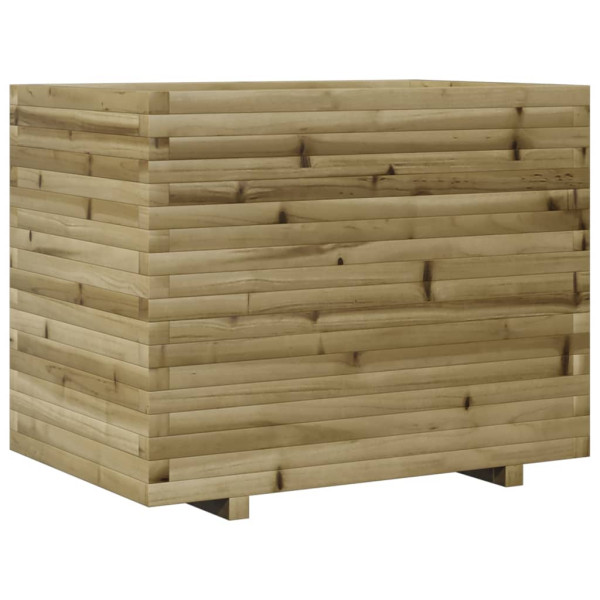 Jardinera madera de pino impregnada 90x60x72 cm M 2