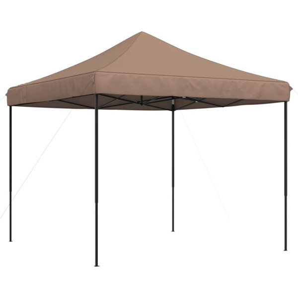 Tienda de fiesta plegable Pop-Up marrón 292x292x315 cm M 5