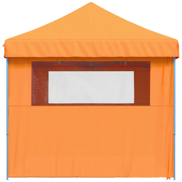 Tenda para festas pop-up dobrável c/ 4 paredes laterais laranja M 4