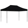 Tenda para festas pop-up dobrável 440x292x315 cm preto 2