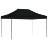 Tienda de fiesta plegable Pop-Up negra 440x292x315 cm 5