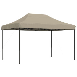 Tienda de fiesta plegable Pop-Up taupe 410x279x315 cm H